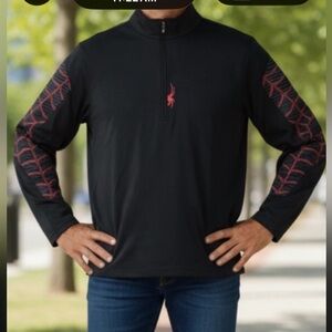 Men’s Spyder quarter zip pullover  size medium